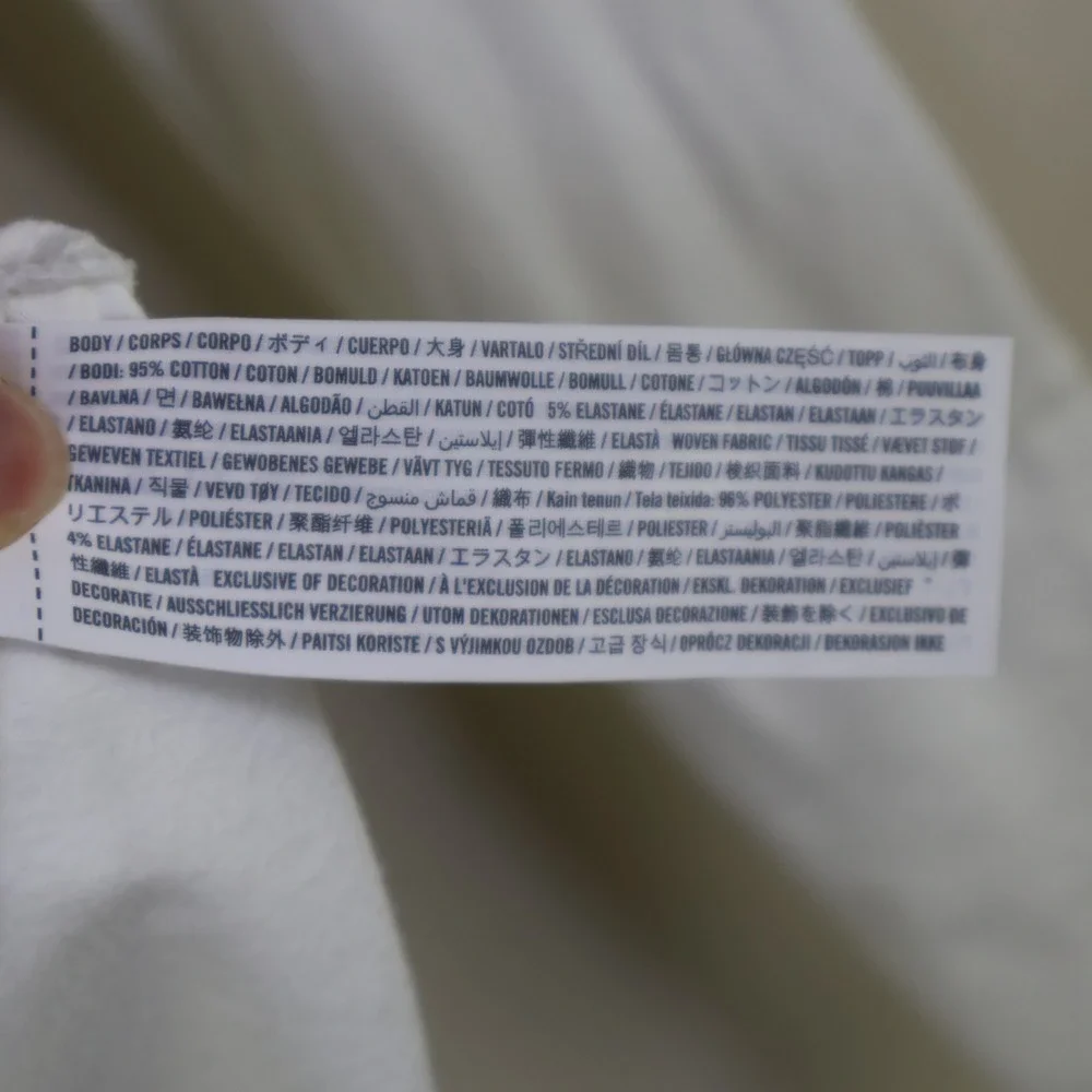 Hollister Babydoll Knit Top Small Coquette Satin Bow Empire Waist White Cotton - Picture 4 of 10